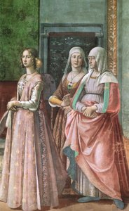 Fresques de la chapelle Tornabuoni à Florence - Domenico Ghirlandaio